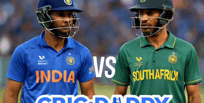 India U-19 vs South Africa U-19